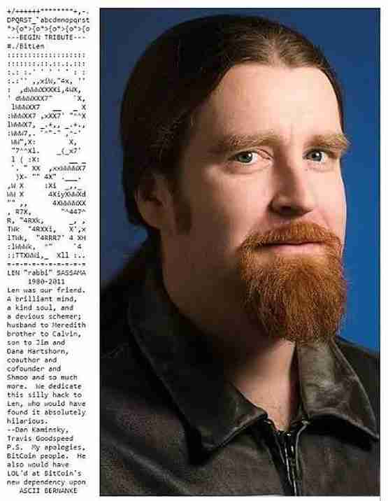 传闻“中本聪真相”Len Sassaman 是谁？ 为何大家都投票给他？